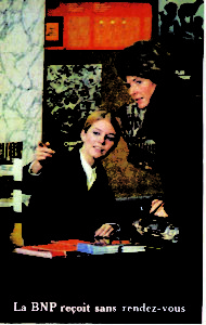 Extrait de l’édition spéciale de la BNP destinée à la clientèle féminine, 1968 – Archives historiques BNP Paribas