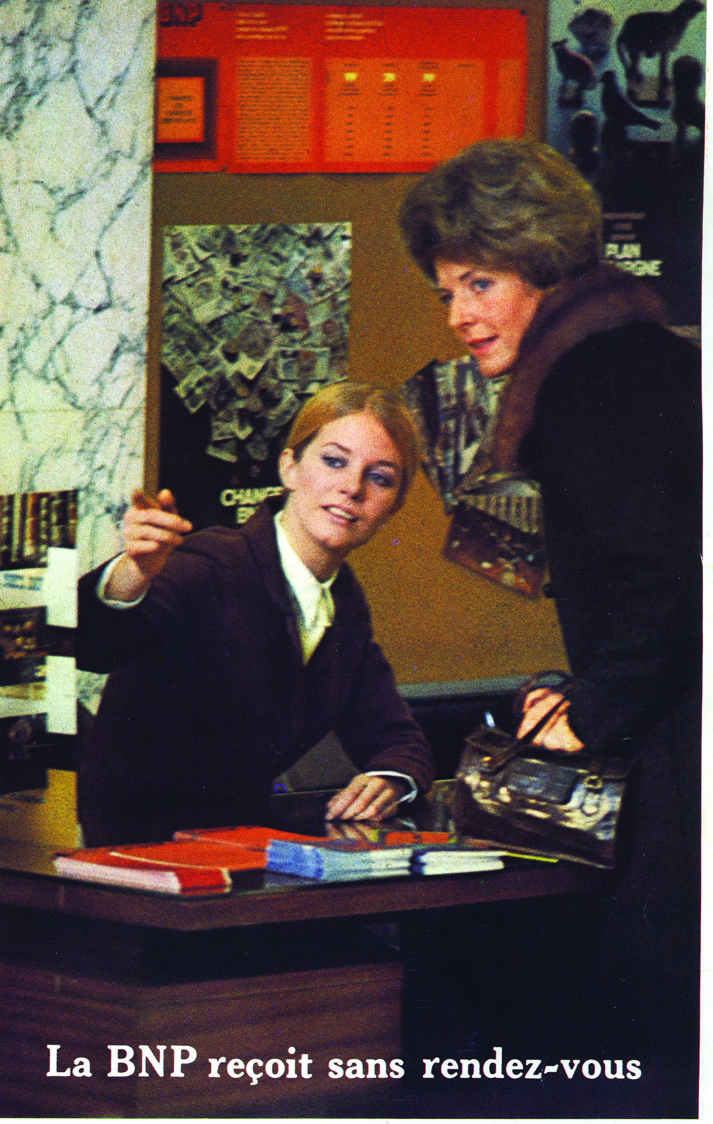 Extrait de l’édition spéciale de la BNP destinée à la clientèle féminine, 1968 – Archives historiques BNP Paribas