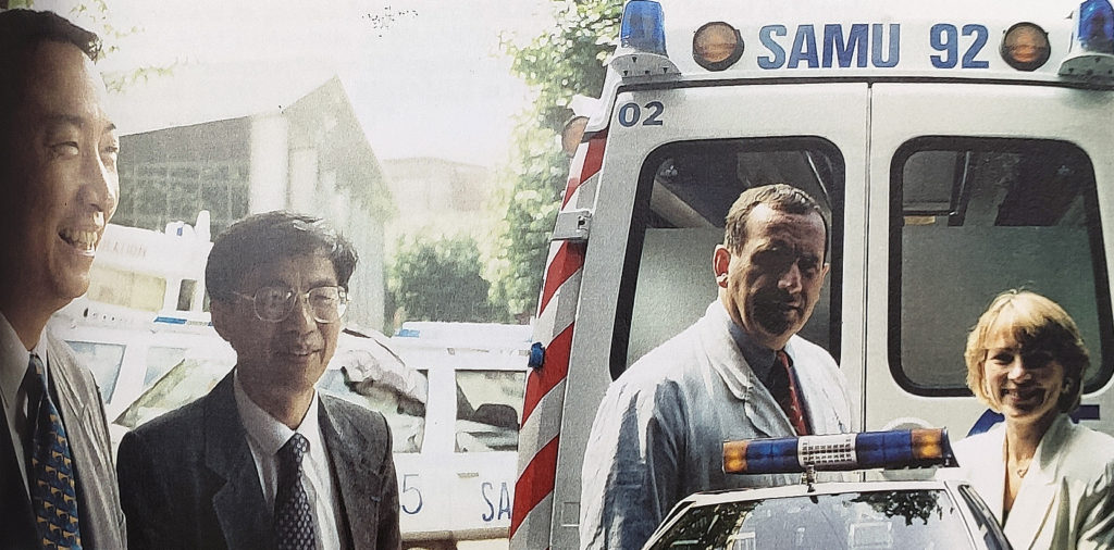Franco-Chinese medical cooperation in the early 1990s - Historical archives BNP Paribas