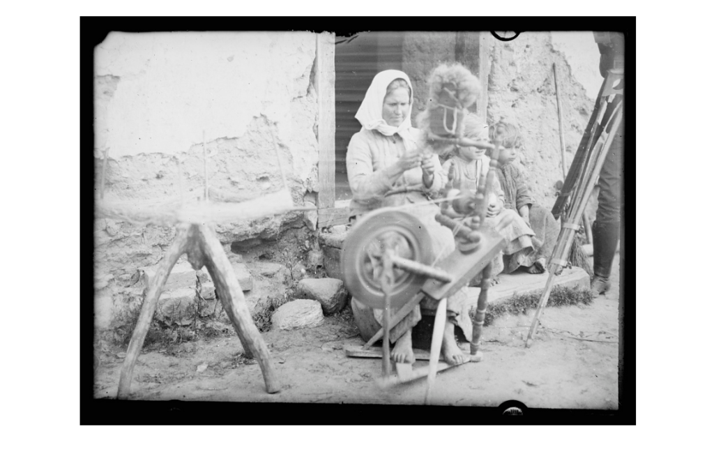 Spinning Flax 2