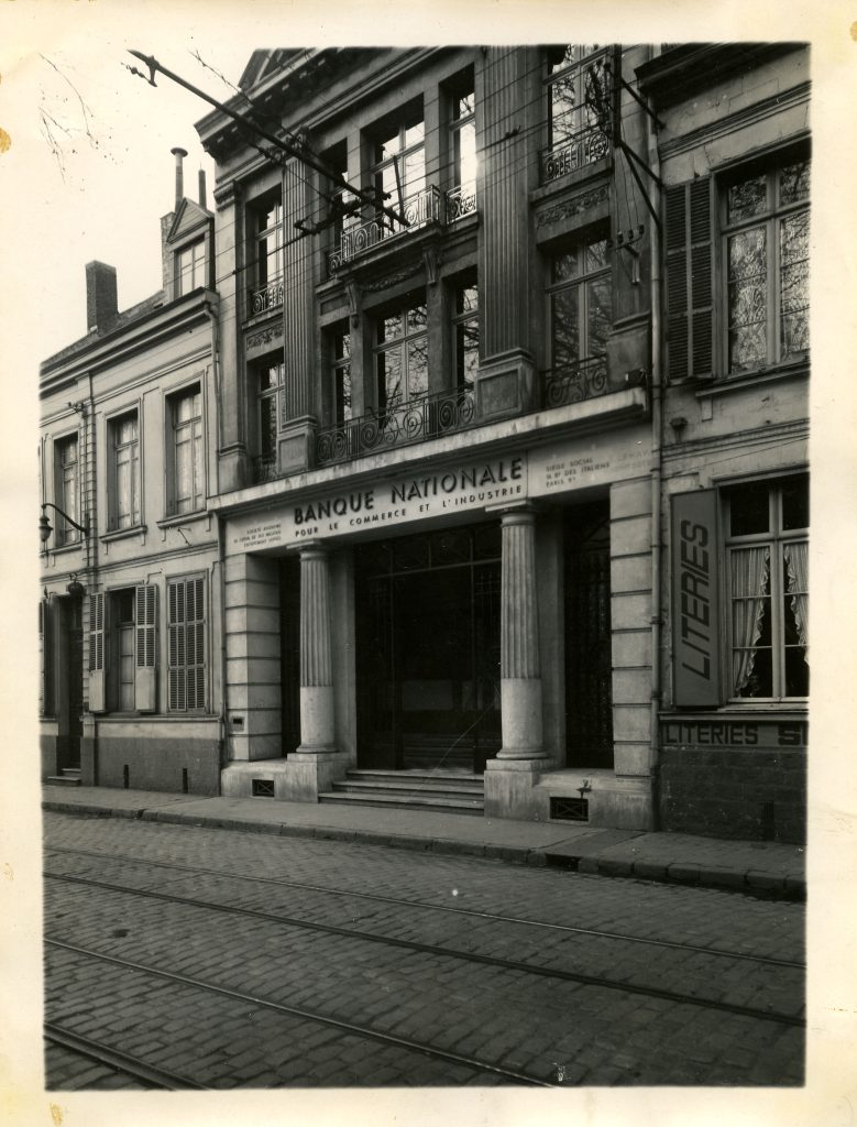 Valenciennes - BNCI, 52 rue de Paris. BNP Paribas Historical Archives, 11Fi364-2