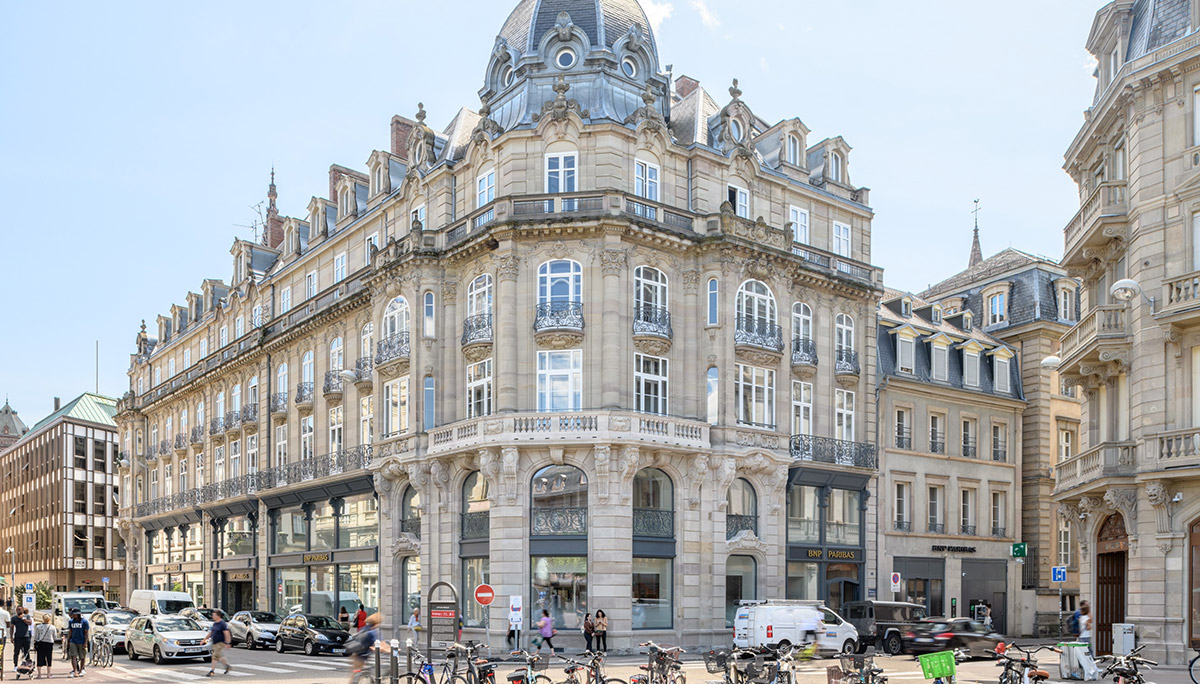 façade de l'agence