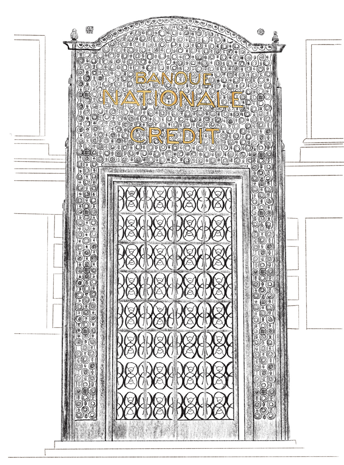 Ifa Fonds R. Subes 17. Projets De Porte Pour La Bnc