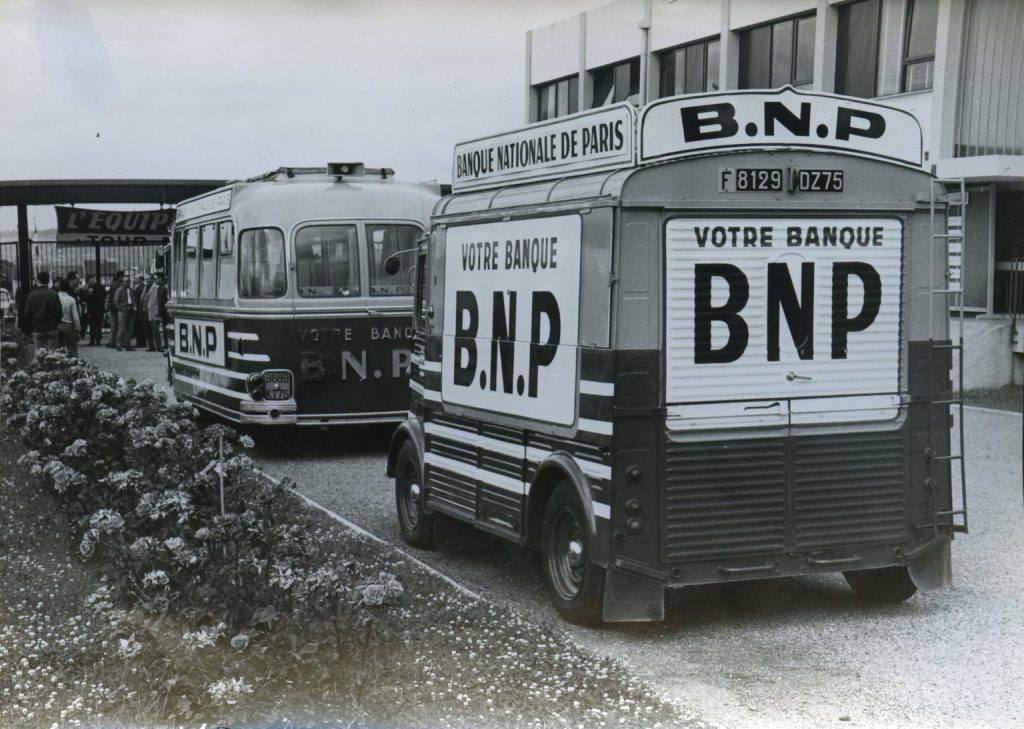 Camionnette BNP Tour de France