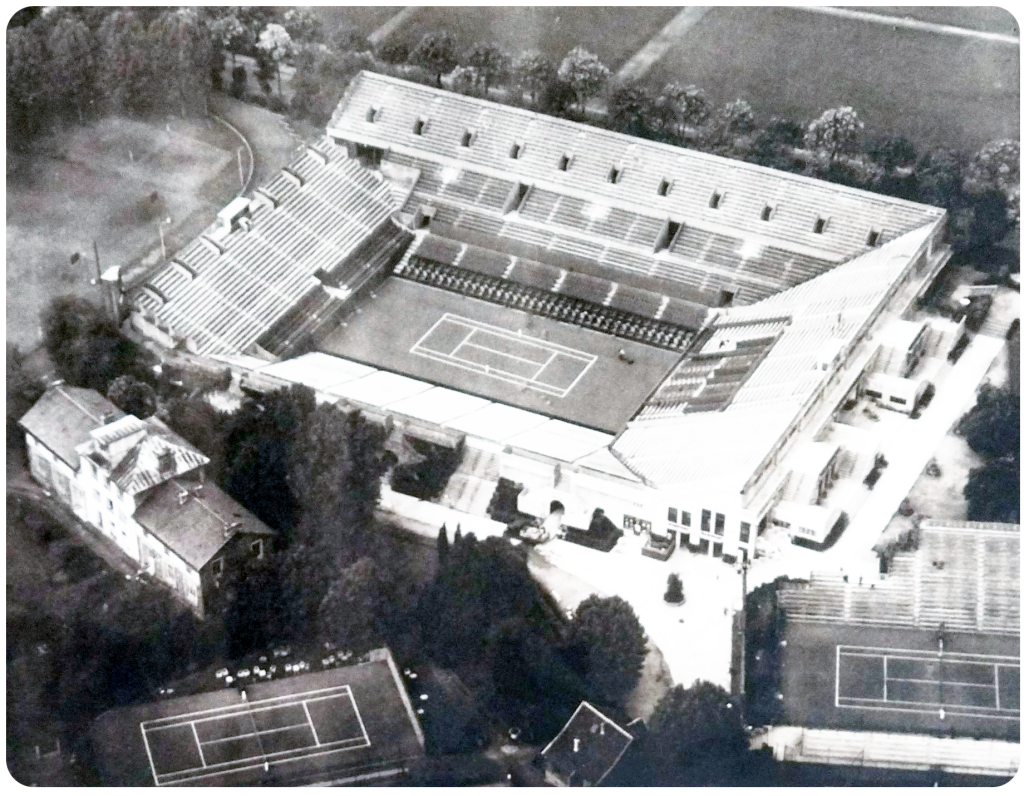 Stade De Roland Garros Au Debut Des Annees 1970 2