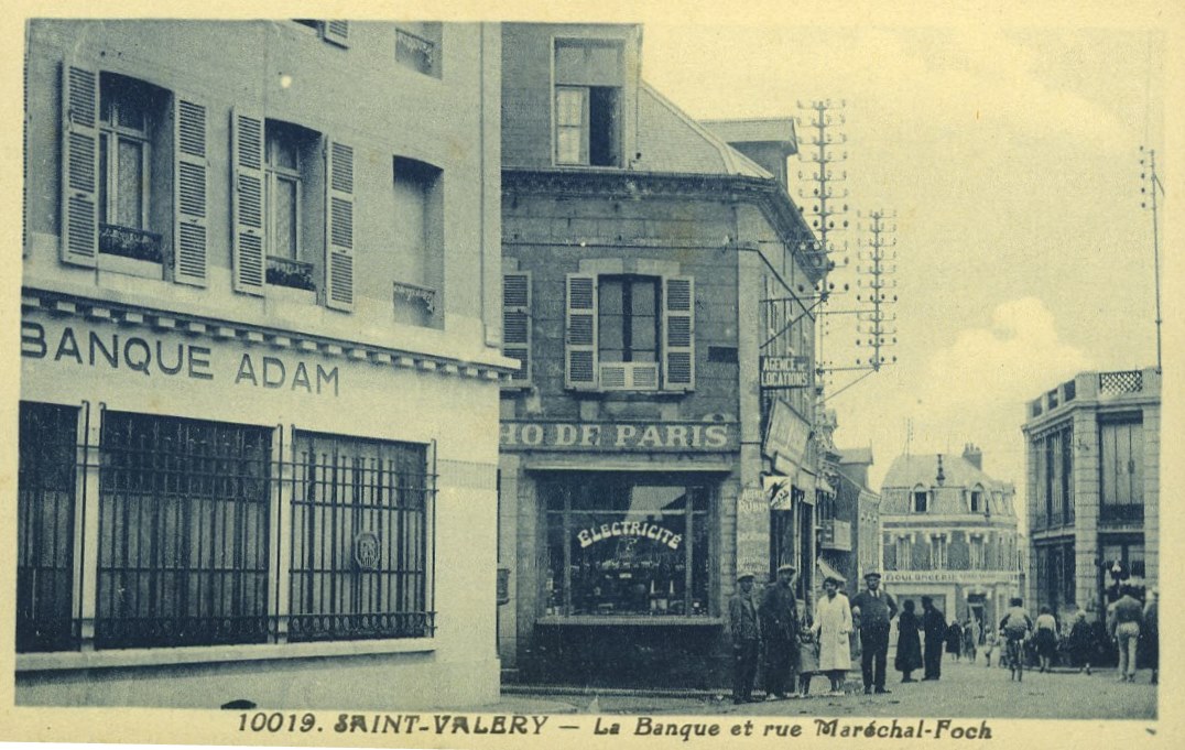 Agence BNCI de Saint-Valéry-sur-Somme en 1948