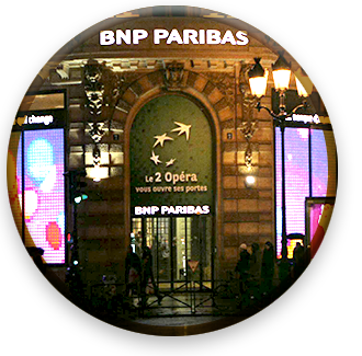 façade de l'agence de l'Opera